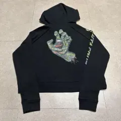 Santa Cruz パーカー　プルオーバー　スウェット　黒　ブラック　Mのサムネイル