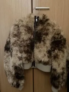 SLY CURLY BOA CROP ブルゾン　フリーサイズのサムネイル