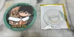 呪術廻戦　伏黒恵　缶バッジ　コースター