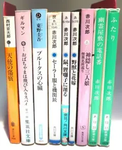 赤川次郎・東野圭吾・ギルマン・西村京太郎 ９冊セット