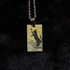 黒猫タロット◆愚者 ペンダント