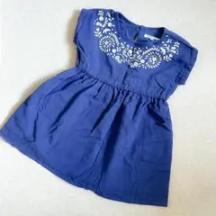 BEAMSmini ワンピース 刺繍 90