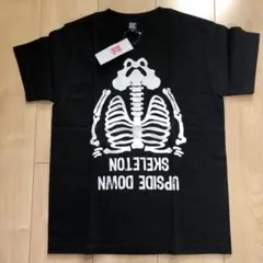 graniph スケルトンプリント Tシャツ SS ブラック