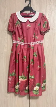 BABY PINK HOUSE ベア柄 半袖ワンピース キッズ ベビー お揃い | Mercari