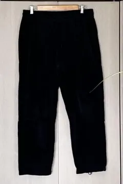 FREAK'S STORE コーデュロイパンツ ブラック L ゆったり着用