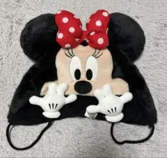 即発送⭕️ミニーマウス フリース帽子 ファンキャップ ミニーちゃん