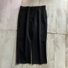 ディッキーズ ワークパンツ w34 黒 カットオフ ホンジュラス製