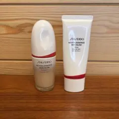 資生堂ESSENCE SKIN GLOW ファンデーション、プライマーセット
