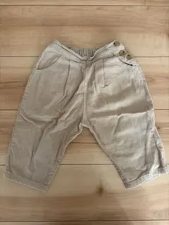 テータテート　コーデュロイパンツ ベージュ 80cm