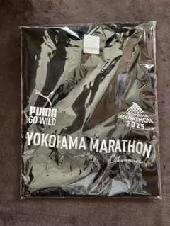 横浜マラソン2025 記念Tシャツ Mサイズ プーマ