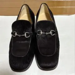GUCCI グッチ ホースビット ローファーパンプス ハラコ