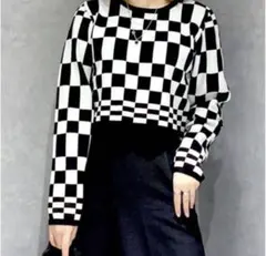 PAGEBOY セーター　チェック