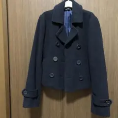elencare due ピーコート　ネイビー　レディースM 学生　防寒