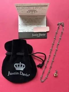 Justin Davis チェーン40 ローズ　ペンダントトップシャンパンのサムネイル