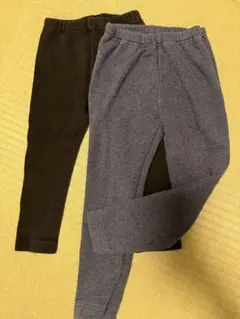 ユニクロ　レギンス　ボアレギンス　90 100