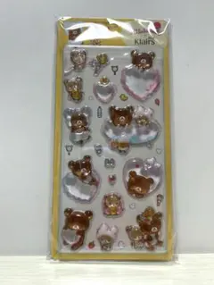 リラックマ Klairs クレアス ぷっくりシール