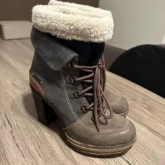 DIESELファー付きレースアップブーツのサムネイル