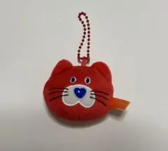 mojojojo フェイスマスコット　キーホルダー　 赤いネコ