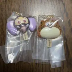 ズートピア2 アイスキャンディーチャーム　クロウハウザー　フィニック　2個セット