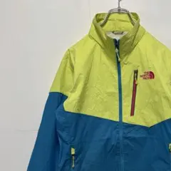 ノースフェイス ナイロンジャケット 刺繍ロゴ 古着