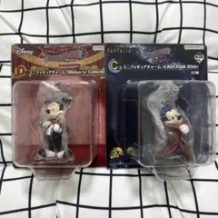 ディズニー 一番くじ C賞 D賞 ミニフィギュアチャームセット おまけ付き