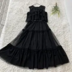 グレースコンチネンタル 25aw テーラーチュール ワンピース 36 - メルカリ