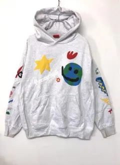 Paragraph 韓国ブランド ストリート 発泡プリント スウェットパーカー
