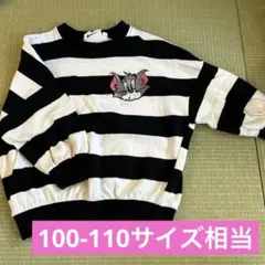✨美品✨韓国子ども服　韓国　トムとジェリー　トレーナー　100-110サイズ