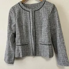 INDIVI ノーカラージャケット サイズ40