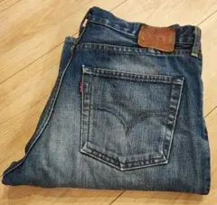 ​日本製　Levi's リーバイス 502 W34 デニム 濃紺 実寸W33相当