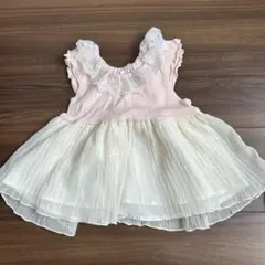 kid's zoo レース付きドレス 80㎝