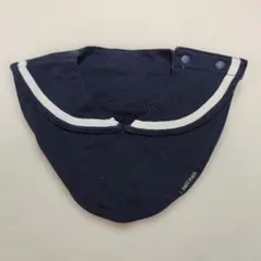 petit main セーラー襟 スタイ ネイビー