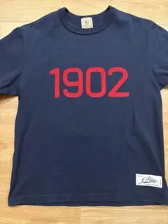 J.PRESS 1902プリントTシャツ ネイビー