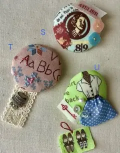 最終価格☆ハンドメイド　ブローチ追加♢♦︎よりどり2個