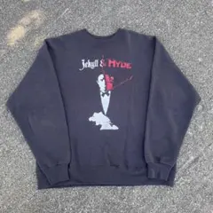 【90s】Jekyll&HYDE プリントトレーナー Hanes ヘインズ