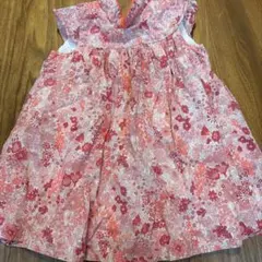 Jacadi 花柄ノースリーブワンピース 6M（67センチ）