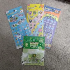 たまごっち　プチプチシール　他4点セット