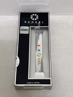 BANDEL クロスブレスレット ホワイトマルチカラー Lサイズのサムネイル
