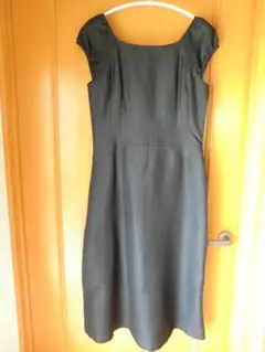 値下　試着のみ　COMME CA ISM　ワンピース　黒　ブラック　コムサ　M