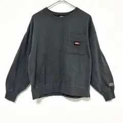 ◎ディッキーズ スウェット トレーナー ポケット付き カジュアル　黒 Mのサムネイル