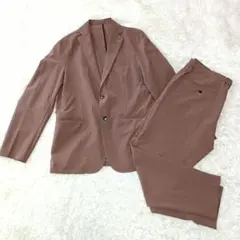 GU ジーユー ドライストレッチ イージー スーツセットアップ XL 洗える