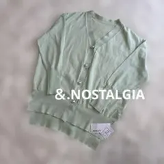 未使用品⭐️ ＆.NOSTALGIAパールボタンUVシアーカーディガンのサムネイル