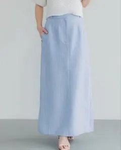 coca ストライプIラインロングスカート　Ｌ　　新品