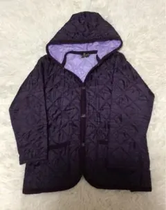 LAVENHAM キルティングコート 10号 紫色
