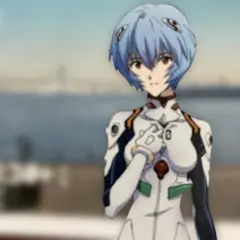 エヴァンゲリオン　ステッカー　綾波レイ