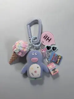 むにゅ♡ぺちブルーガチャフィギュア＋じゃらキーのセット（ラス1、再入荷予定なし）のサムネイル
