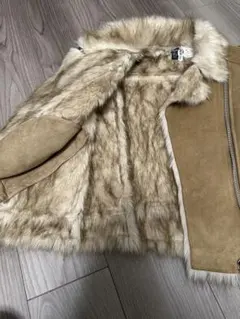 値下げ★ザラ トラファ ZARA trf アウター ファーライダースジャケット