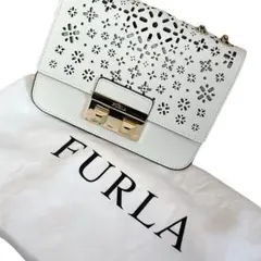 FURLAフルラ2way チェーンショルダー ベラ レザー クロスボディ ミニ