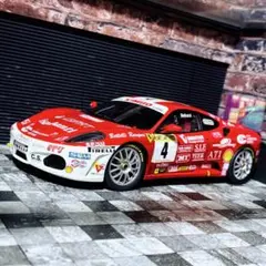 エンブレム加工 1/18 マテルエリート フェラーリ F430 スパイダー