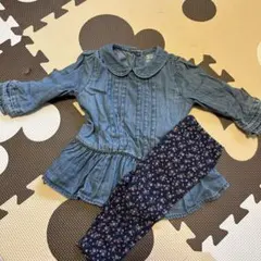 ラルフローレン♡ベビー♡ワンピース♡レギンス♡花柄♡ジーンズ♡セット